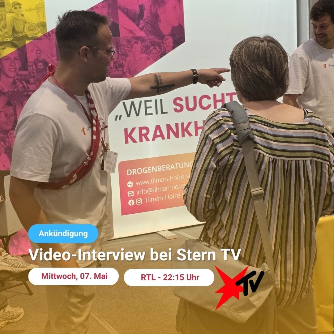 Homepage Stern TV Ankündigung Stern TV Beitrag mit Bild von Titus und Tobi beim Kirchentag