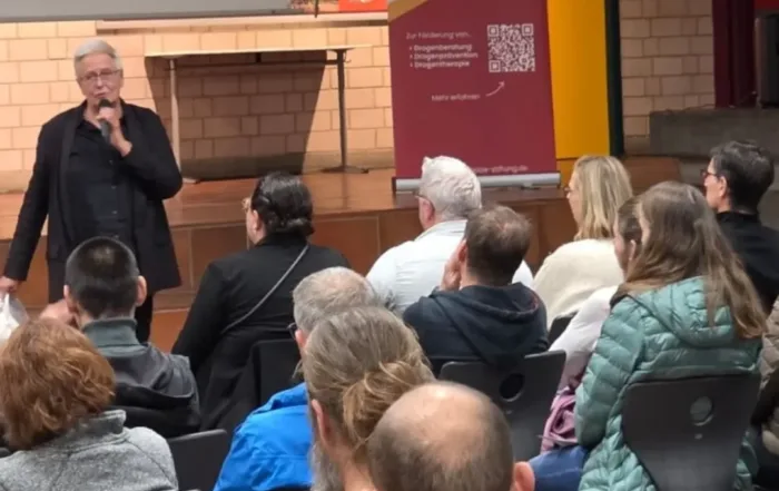 Christiane Holze beim Vortrag