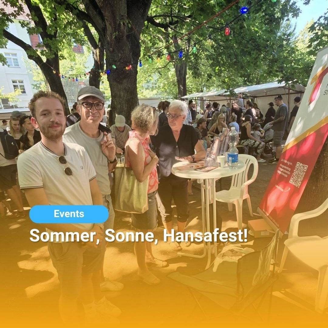 Stiftungsteam beim Hansafest