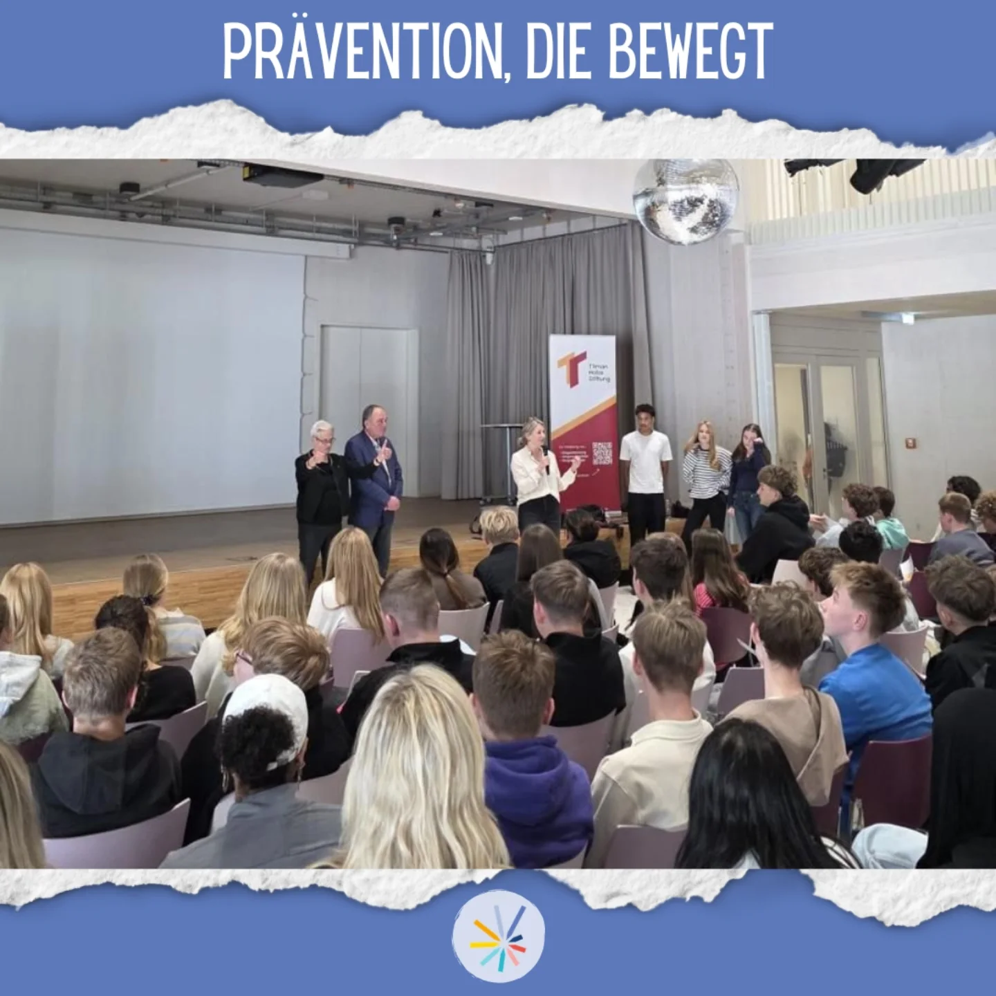 Ehrard und Christiane vor der Aula 1